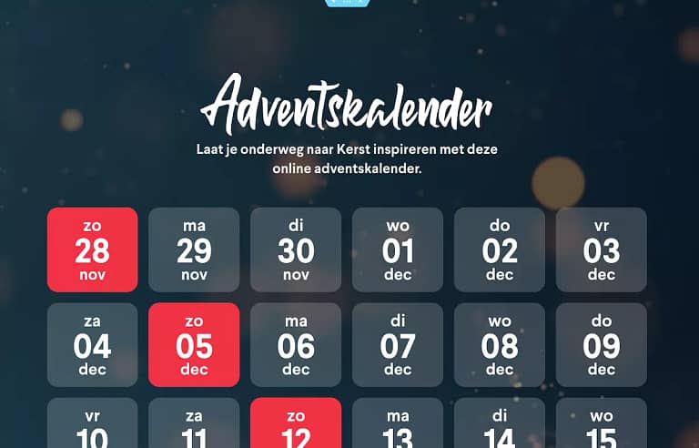 Digitale adventskalender 2021 - Kerst Delfshaven